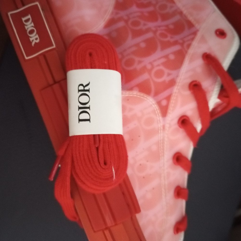 Dior mens b23 red size 12